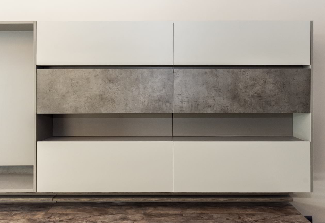 Proiect mobilare Bucatarie cu Living si Hol, 63 m², Realizat, 20 Mai 2020 COD.8854