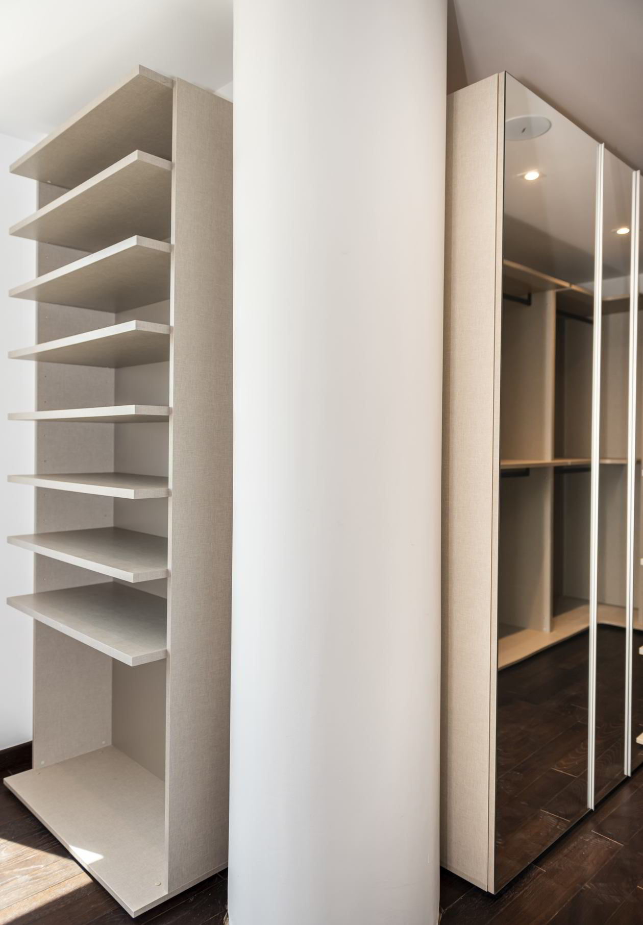 Proiect mobila Dressing-Room, pe patru pereti, 36m², L 2800 x H 229cm, 18 August 2020, Realizat COD.11279