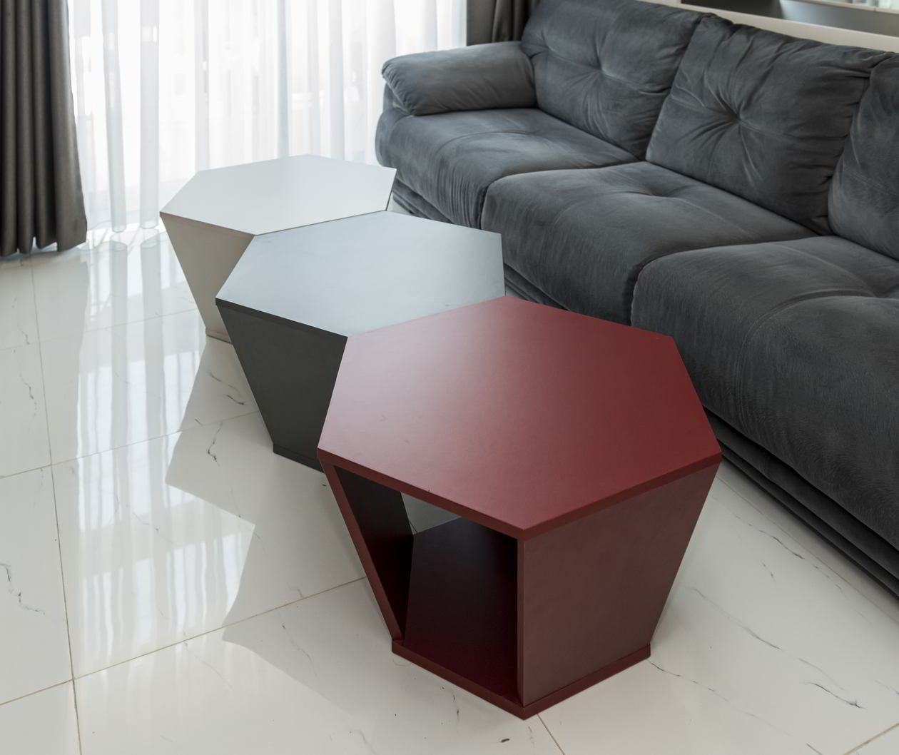 Mobila Living 12m², si hol in openspace — foto 5 din 7