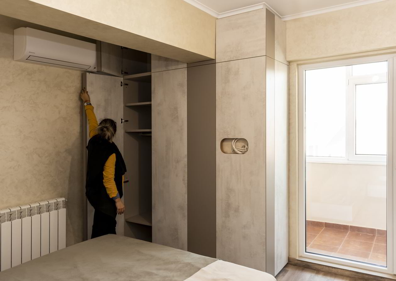 Proiect mobila Dormitor individual, 13m², realizat 14 Mai 2021 COD.12997