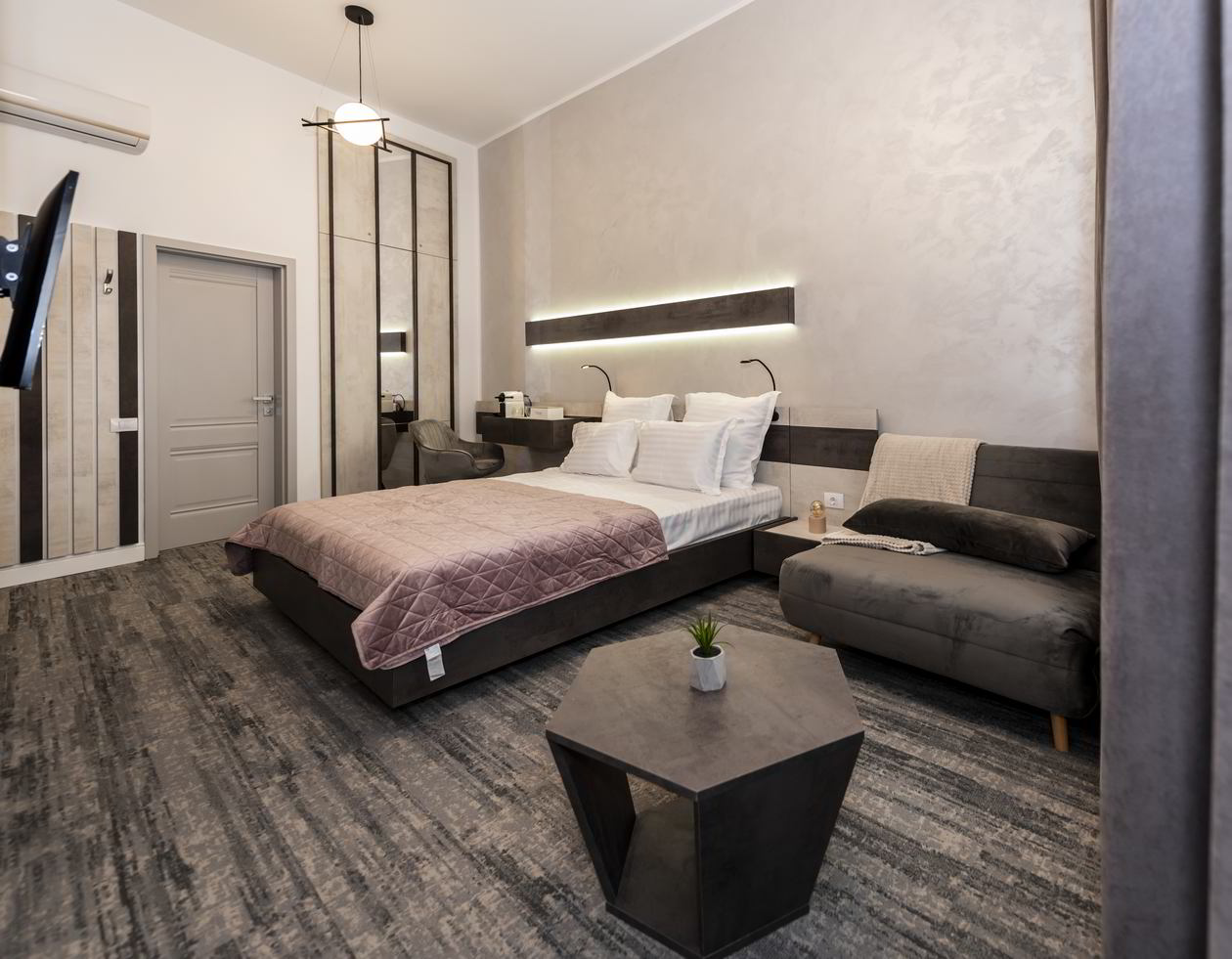 Proiect mobila Dormitor nr. 2 etaj 1, Horia Tecau, 19m², realizat 11 Iunie 2021 COD.13196