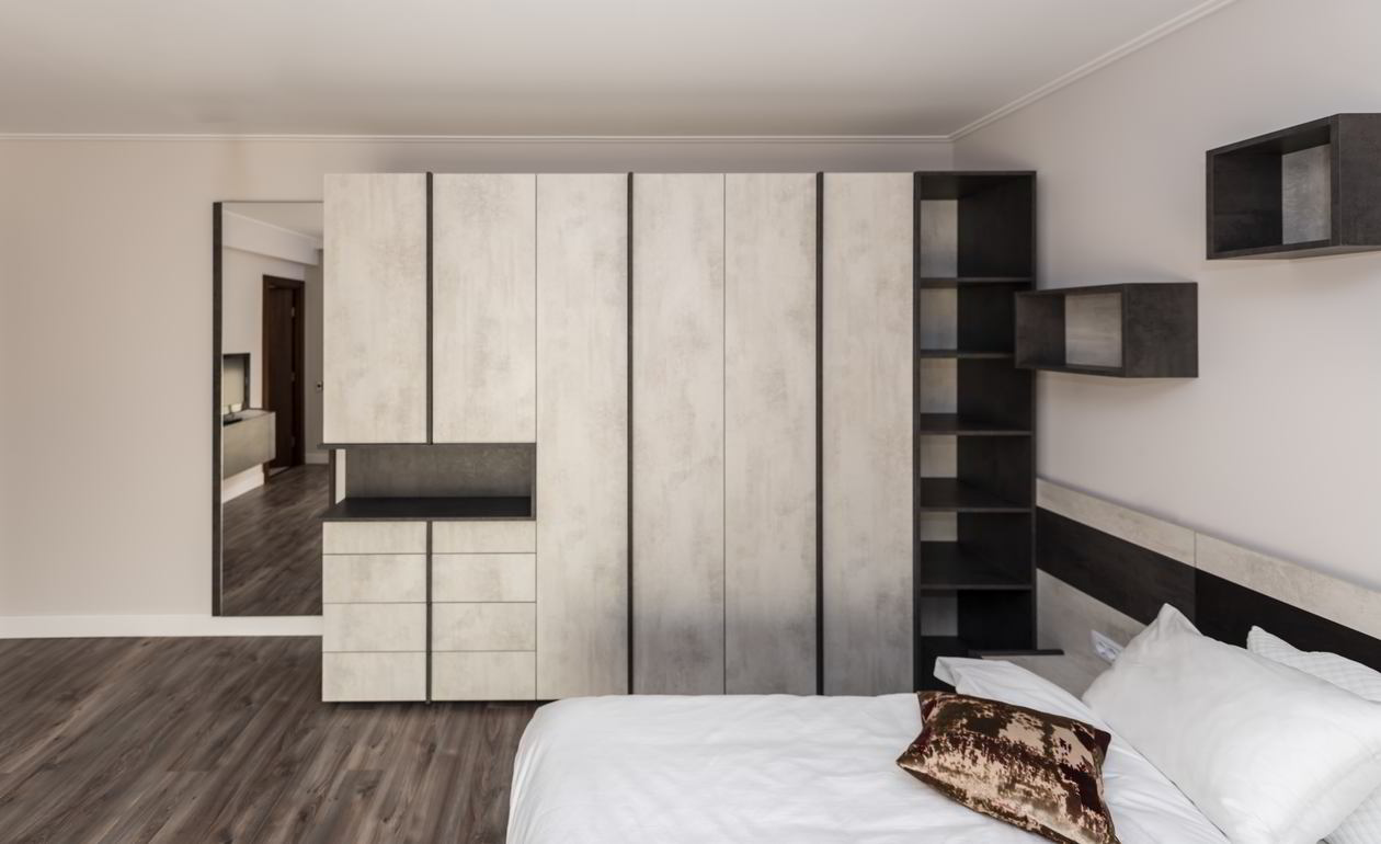 Proiect mobila Dormitor oaspeti, mare, 20m², realizat 22 Iunie 2021 COD.13217