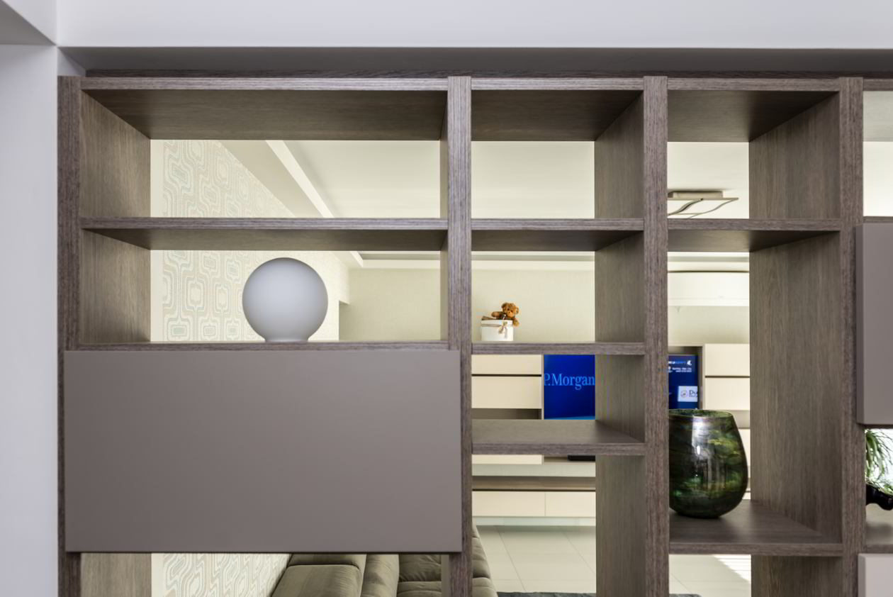 Proiect mobila Hol unit cu Living-Room, legat cu Casa Scarii, cu dulap, sistem inchidere cu usi batante, biblioteca integrata, 10m², realizat 22 Iunie 2021 COD.13221