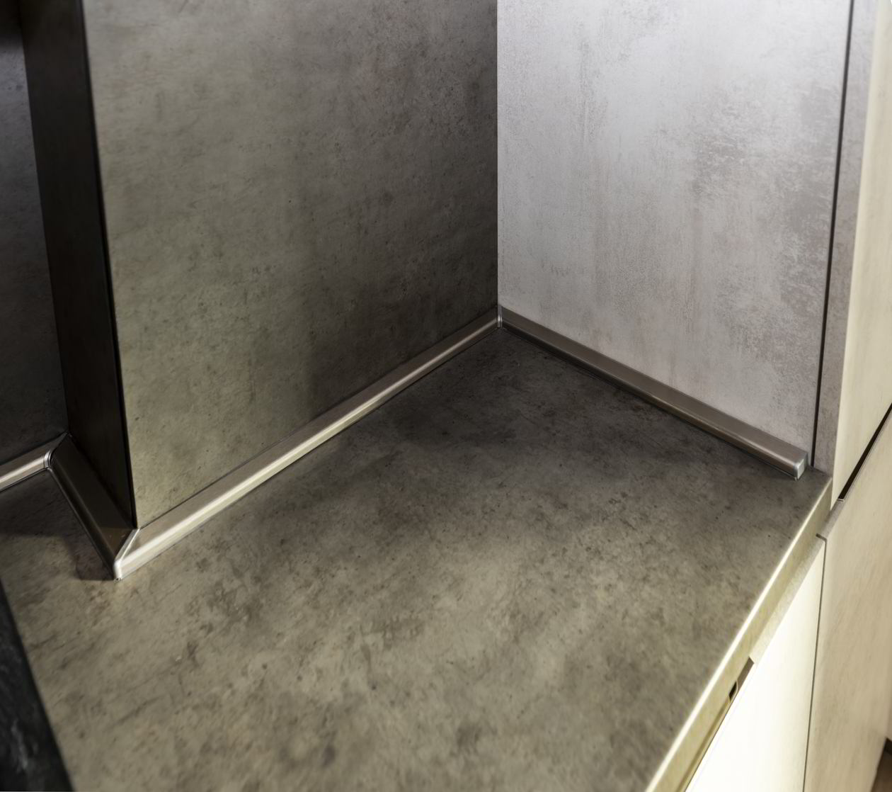 Proiect mobila Bucatarie pe colt cu o latura mica, pana in tavan, 9m², L 514 x H 264cm, 22 Iulie 2021, Realizat COD.13295