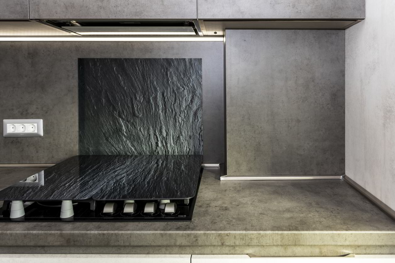 Proiect mobila Bucatarie pe colt cu o latura mica, pana in tavan, 9m², L 514 x H 264cm, realizat 22 Iulie 2021 COD.13295