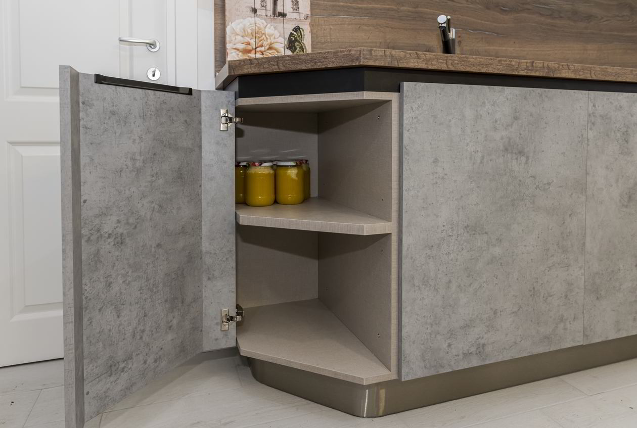 Proiect mobila Bucatarie pe doi pereti, 14m², L 500 x H 222cm, 14 Decembrie 2021, Realizat COD.13666