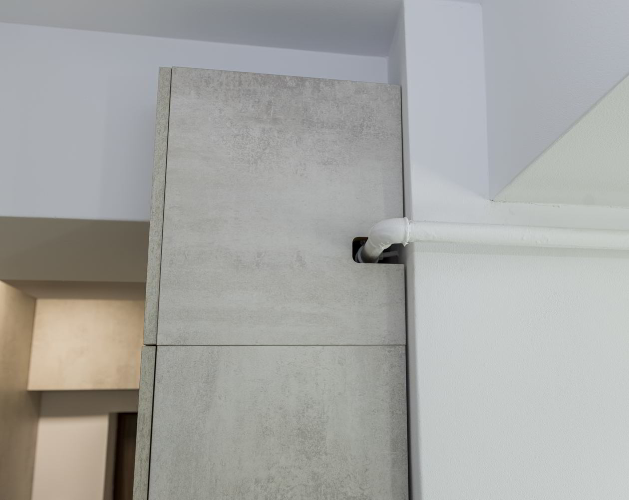 Proiect mobila Hol cu dulap, dulap suspendat, placare perete, realizat 03 Februarie 2022 COD.13798