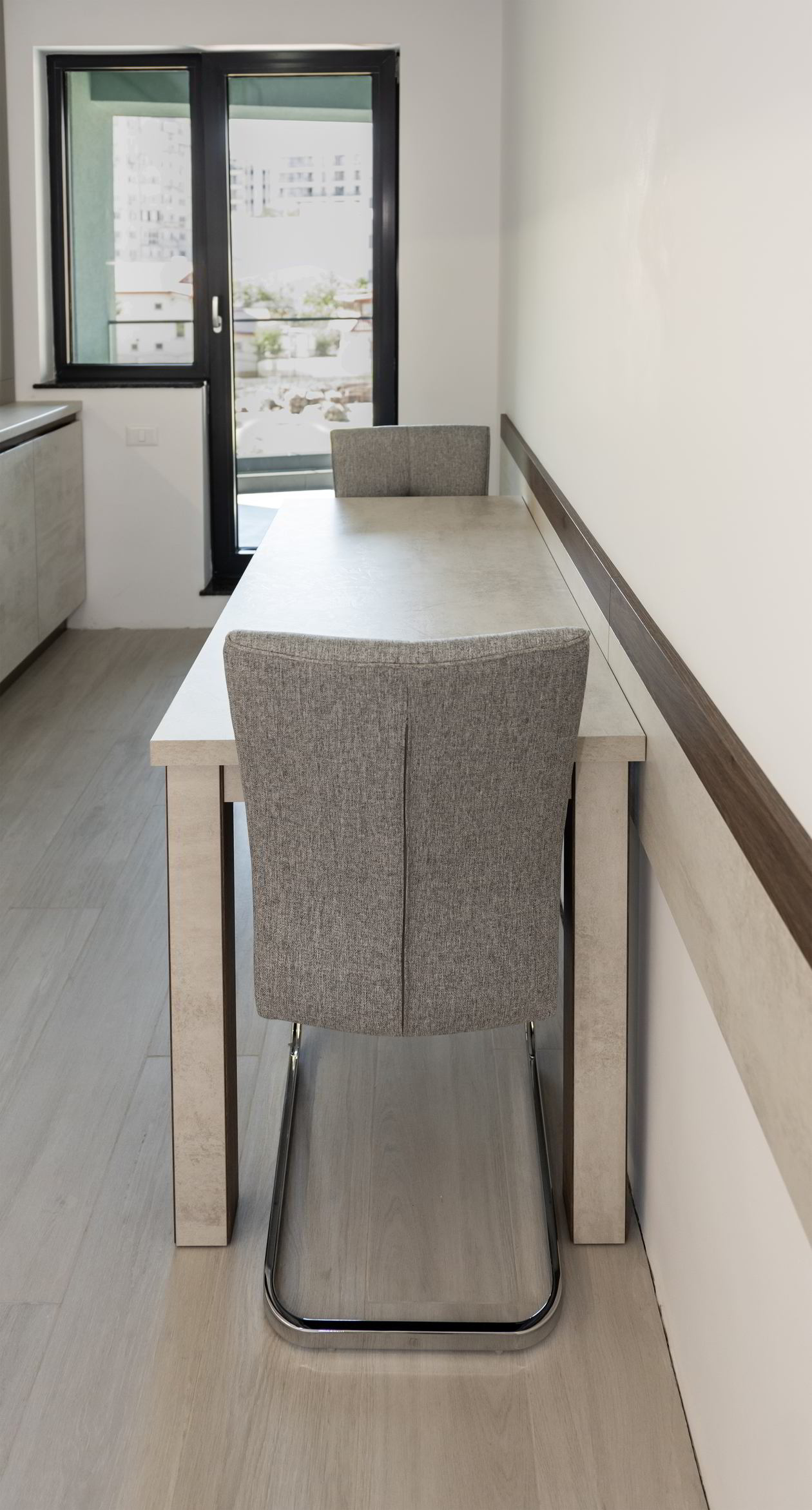 Mobila Bucatarie pe un perete, fara manere, L 478 x H 268cm — foto 2 din 7