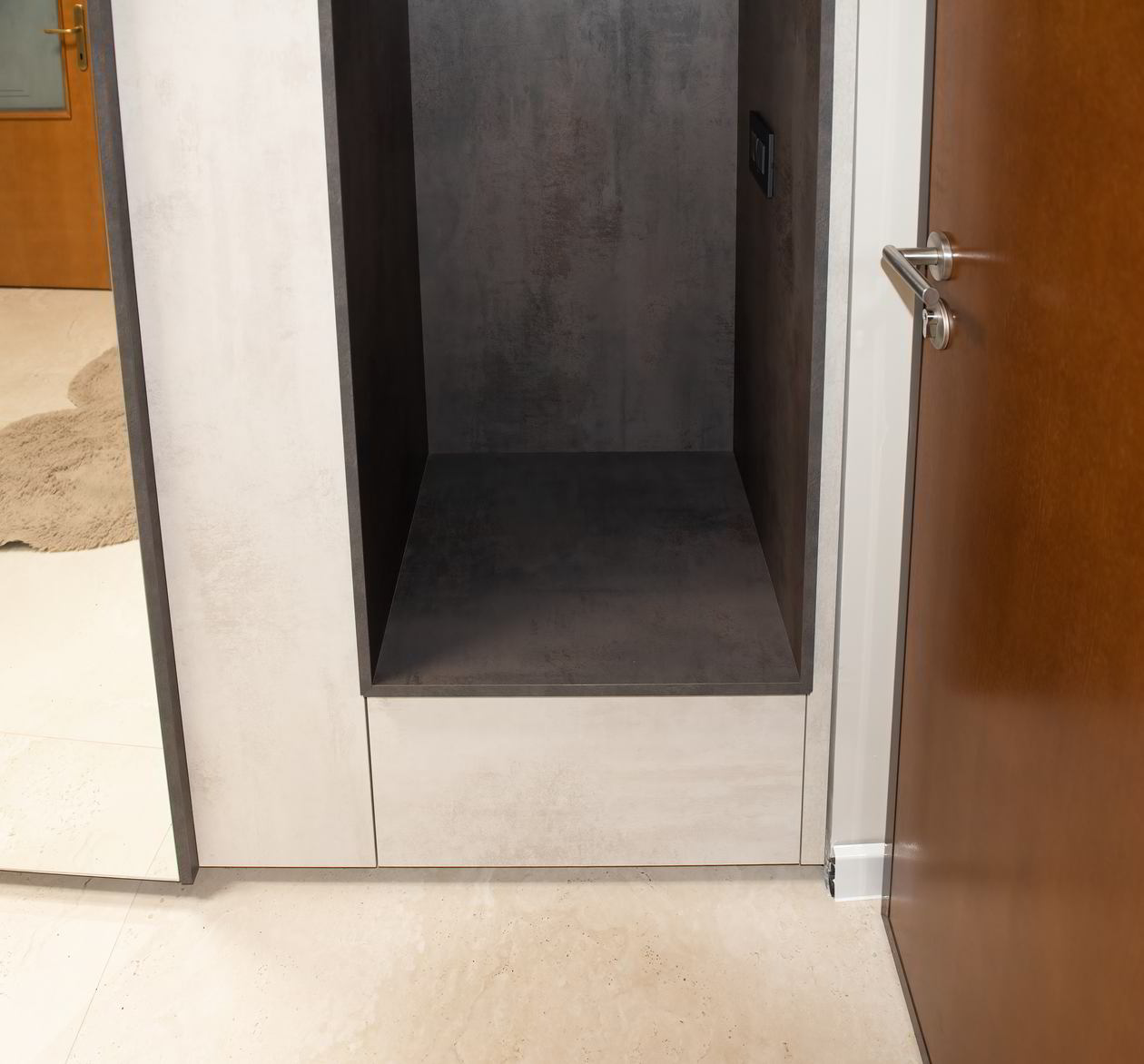 Proiect mobila Hol cu dulap, nou, 8m² — foto 6 din 7