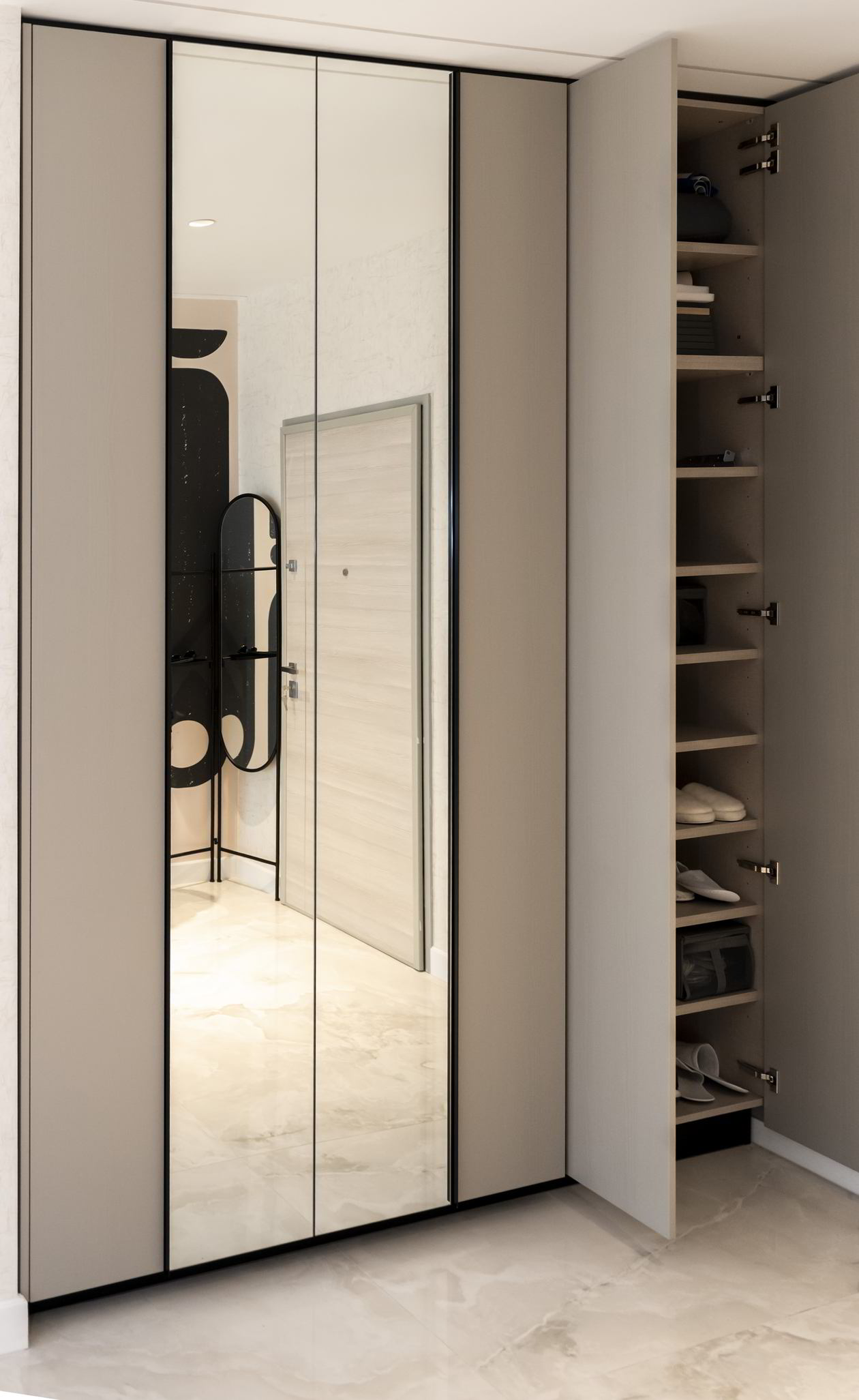 Proiect mobila Hol cu dulap — foto 2 din 7