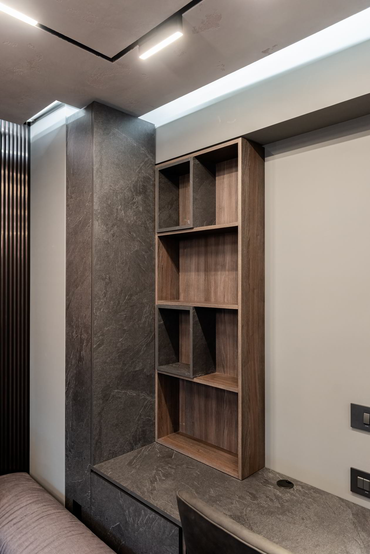 Mobila Living unit cu Bucatarie si Hol, pe doi pereti — foto 1 din 7