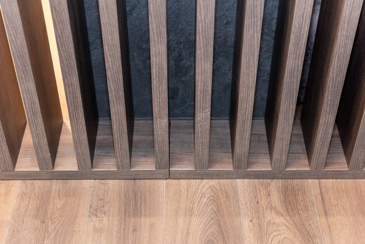 Proiect mobila Hol unit cu Living-Room si Bucataria, cu dulap pana in tavan — foto 5 din 6