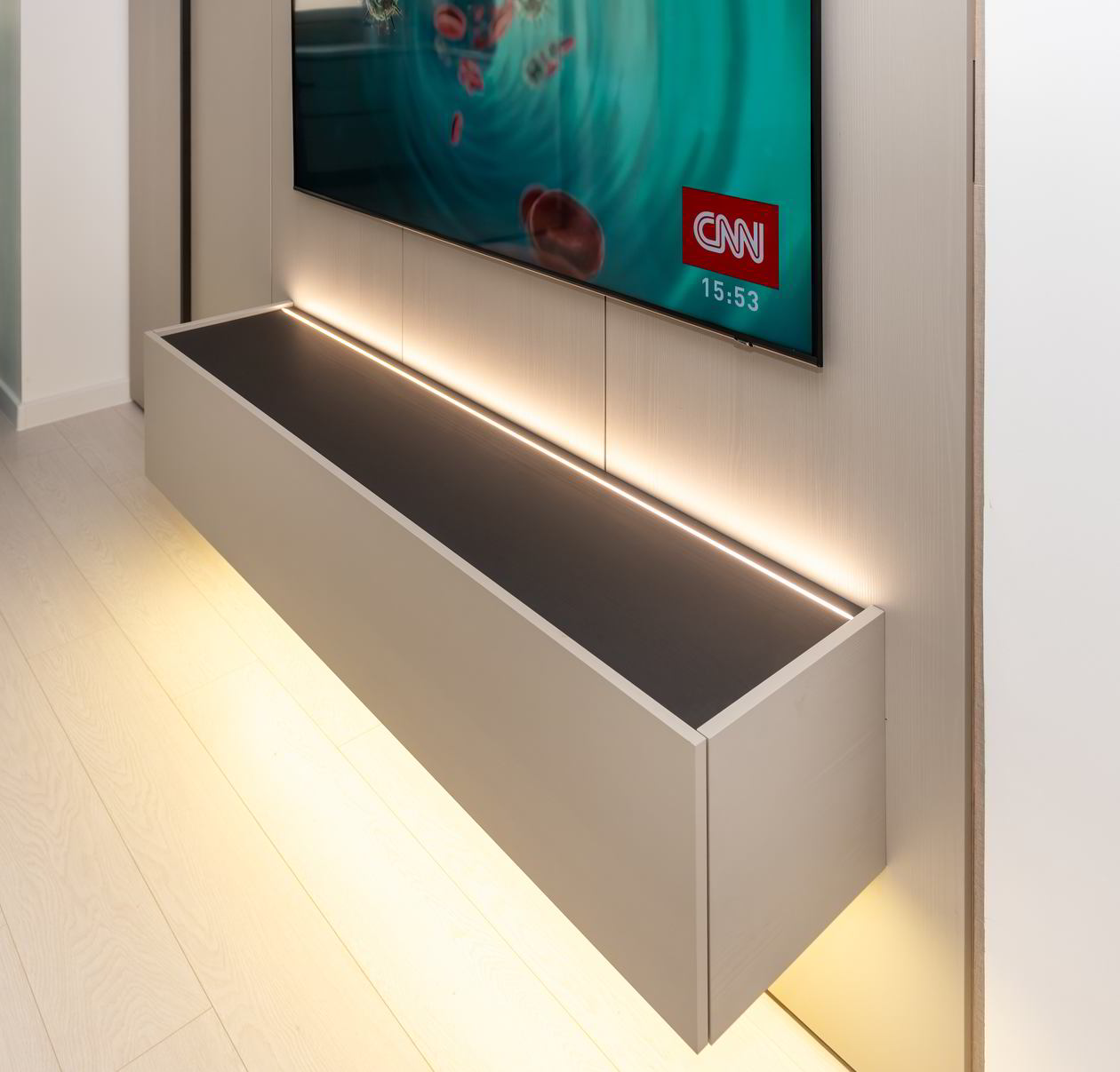 Mobila Living unit cu Bucatarie, unit cu Bucatarie si Hol, pe doi pereti — foto 5 din 5