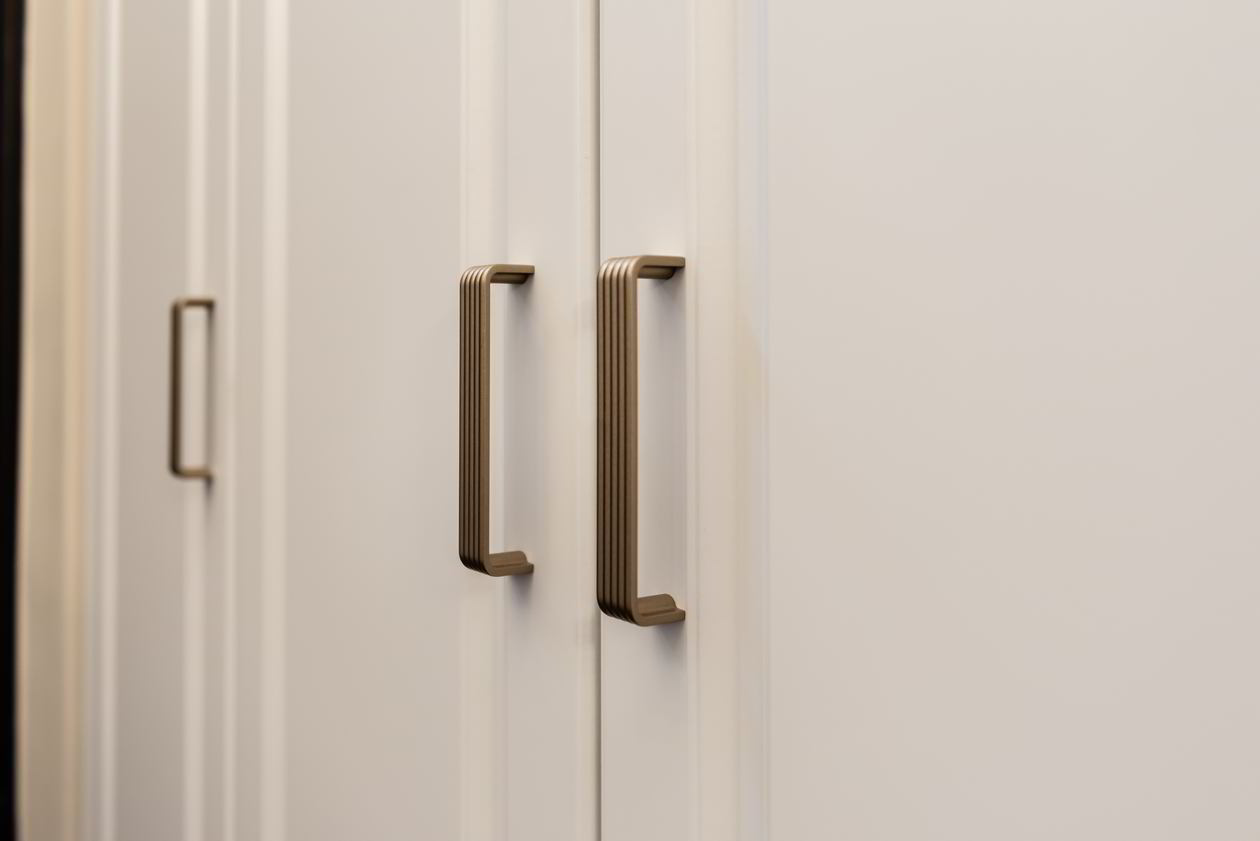 Proiect mobila Hol cu dulap, cuier, sistem inchidere cu usi batante, dressing — foto 4 din 7
