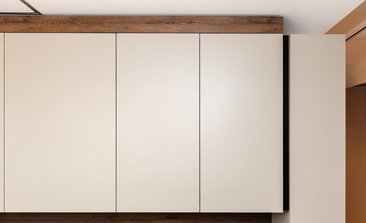 Mobila Bucatarie pe un perete, unita cu Living-Room, L 400 x H 240cm — foto 7 din 7