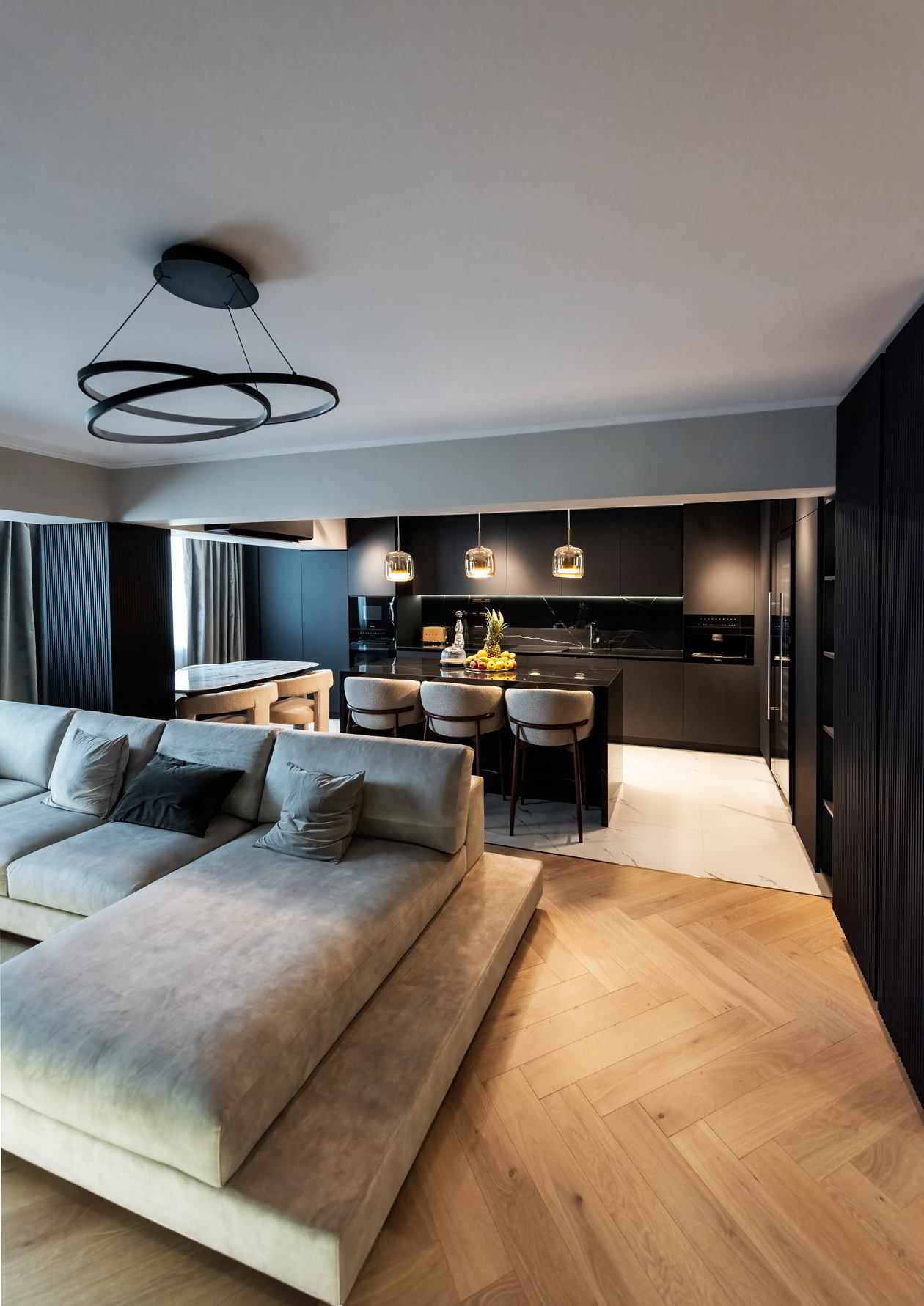 Bucatarie cu Living in Open Spaces,Realizat din 27 Noiembrie 2024 — foto 3 din 44