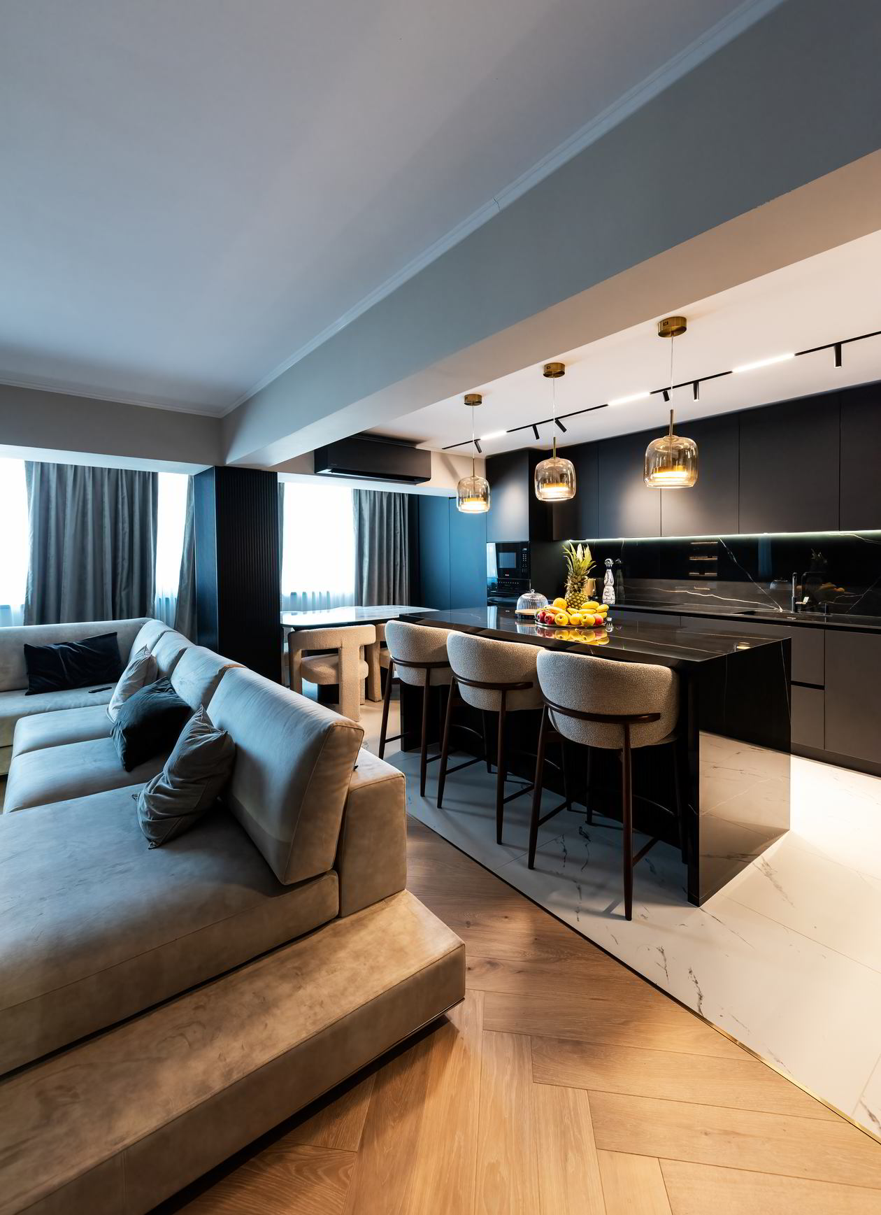 Bucatarie cu Living in Open Spaces,Realizat din 27 Noiembrie 2024 — foto 7 din 44