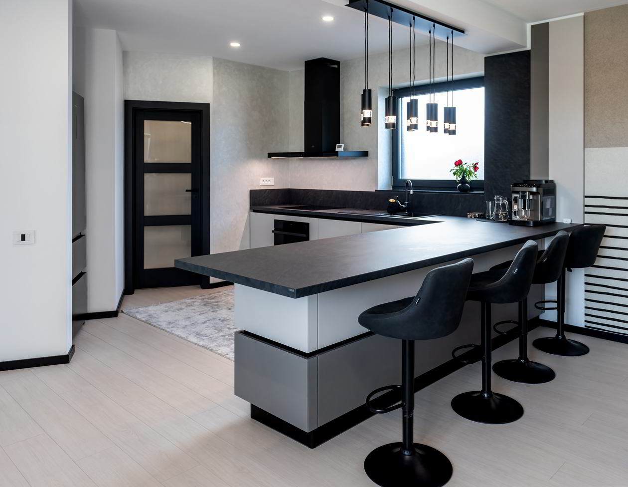  Mobila in Open Spaces compus din Bucatarie cu Living Realizat din 26 Februarie 2025 COD.20574
