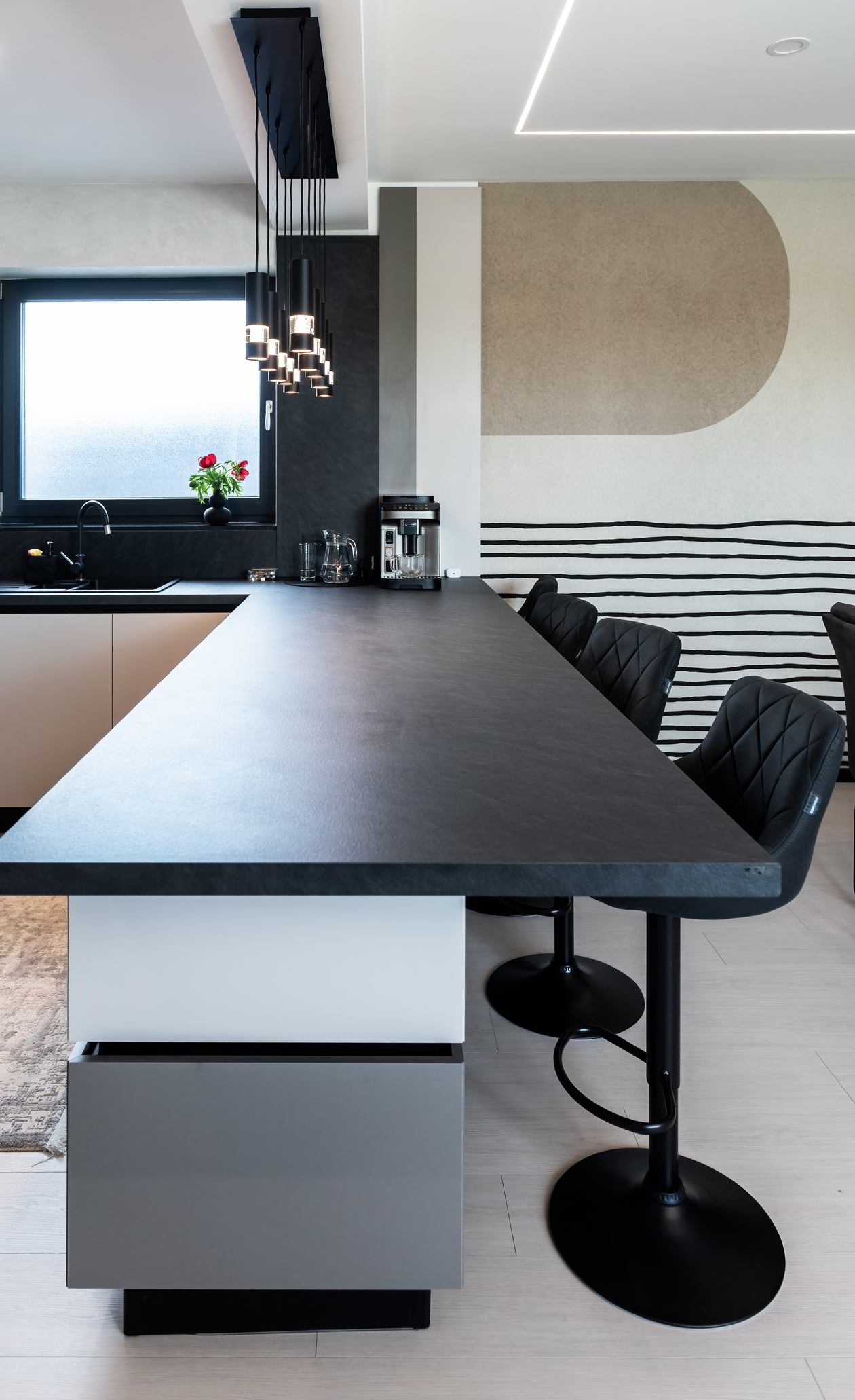  Mobila in Open Spaces compus din Bucatarie cu Living Realizat din 26 Februarie 2025 COD.20574