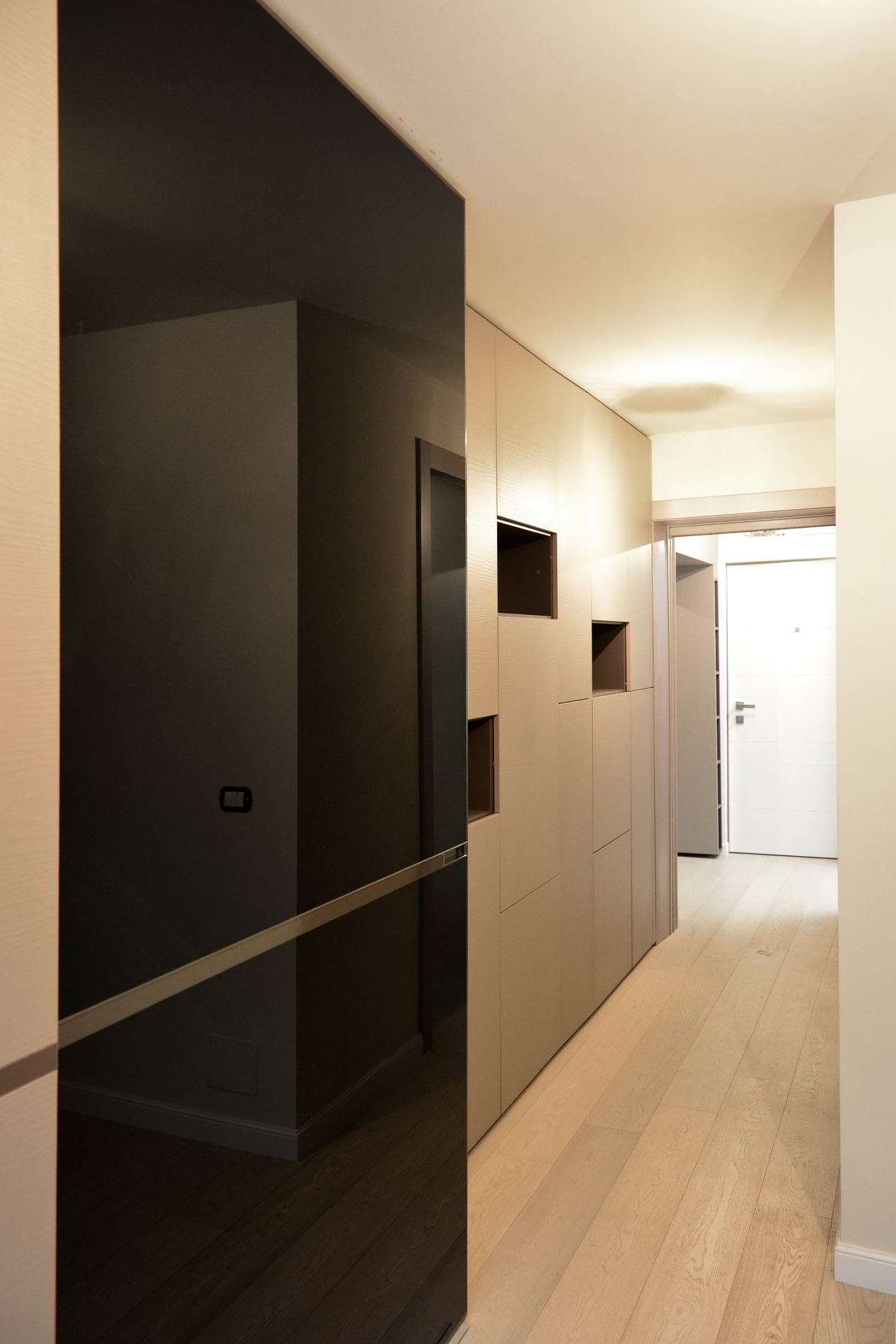 Proiect mobila Dormitor matrimonial, cu dressing, 15m², realizat 15 Iulie 2015 COD.3806