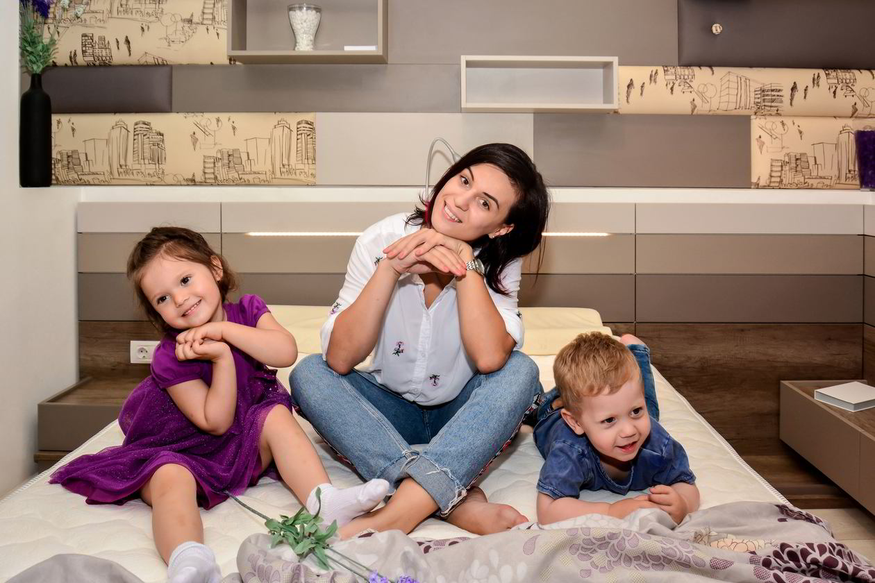 Proiect mobila Dormitor matrimonial, cu pat central, placare perete, 17m², realizat 01 Martie 2016 COD.3818
