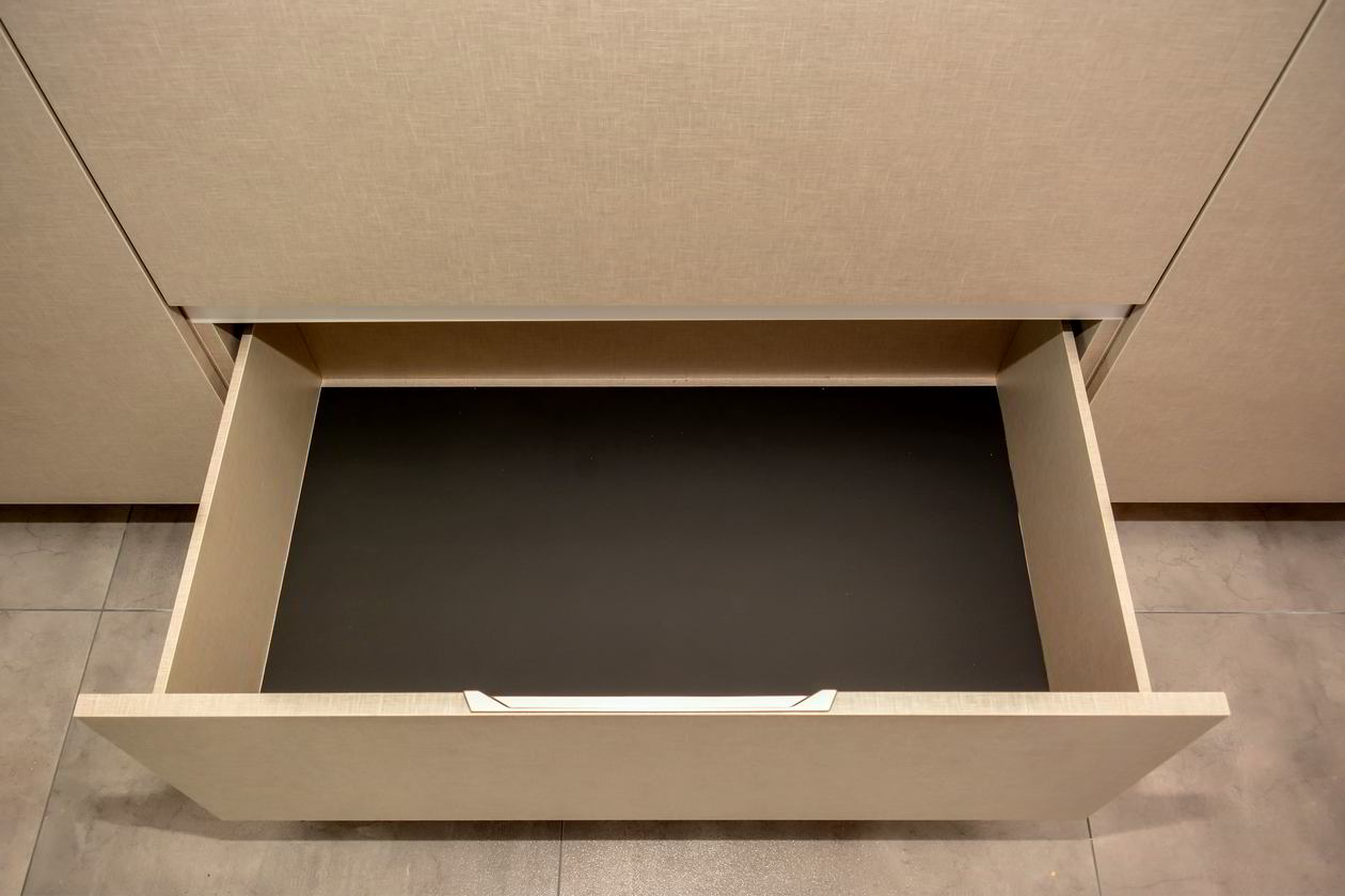 Proiect mobila Bucatarie pe un perete, fara manere, 17m², L 544 x H 241cm, realizat 07 Martie 2018 COD.4184