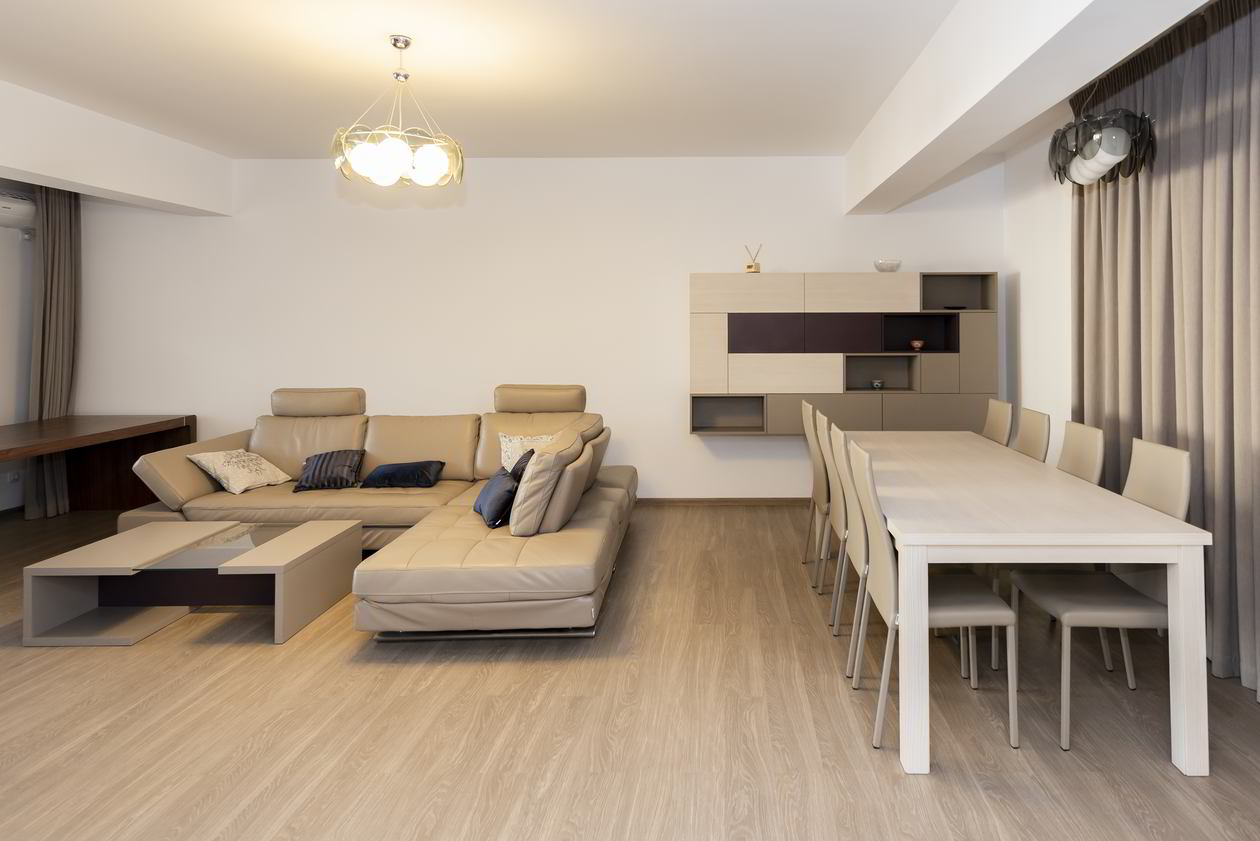 Mobila Living cu zona Dining, 15m², amplasata pe doi pereti, partial suspendata, 04 Aprilie 2015 Realizata COD.4713