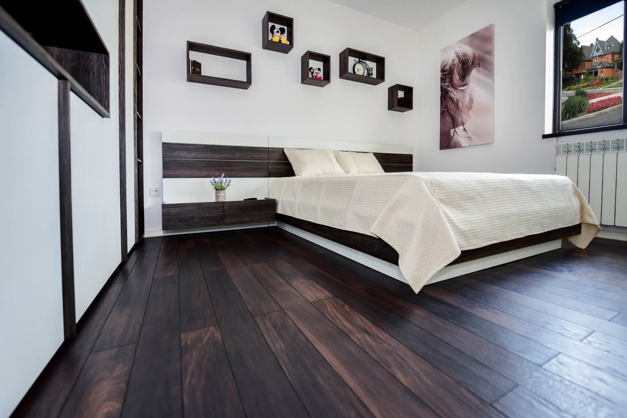 Proiect mobila Dormitor matrimonial, cu dulap pana in tavan, dulap cu TV incadrat, pat central, 16m², realizat 16 Aprilie 2018 COD.5024