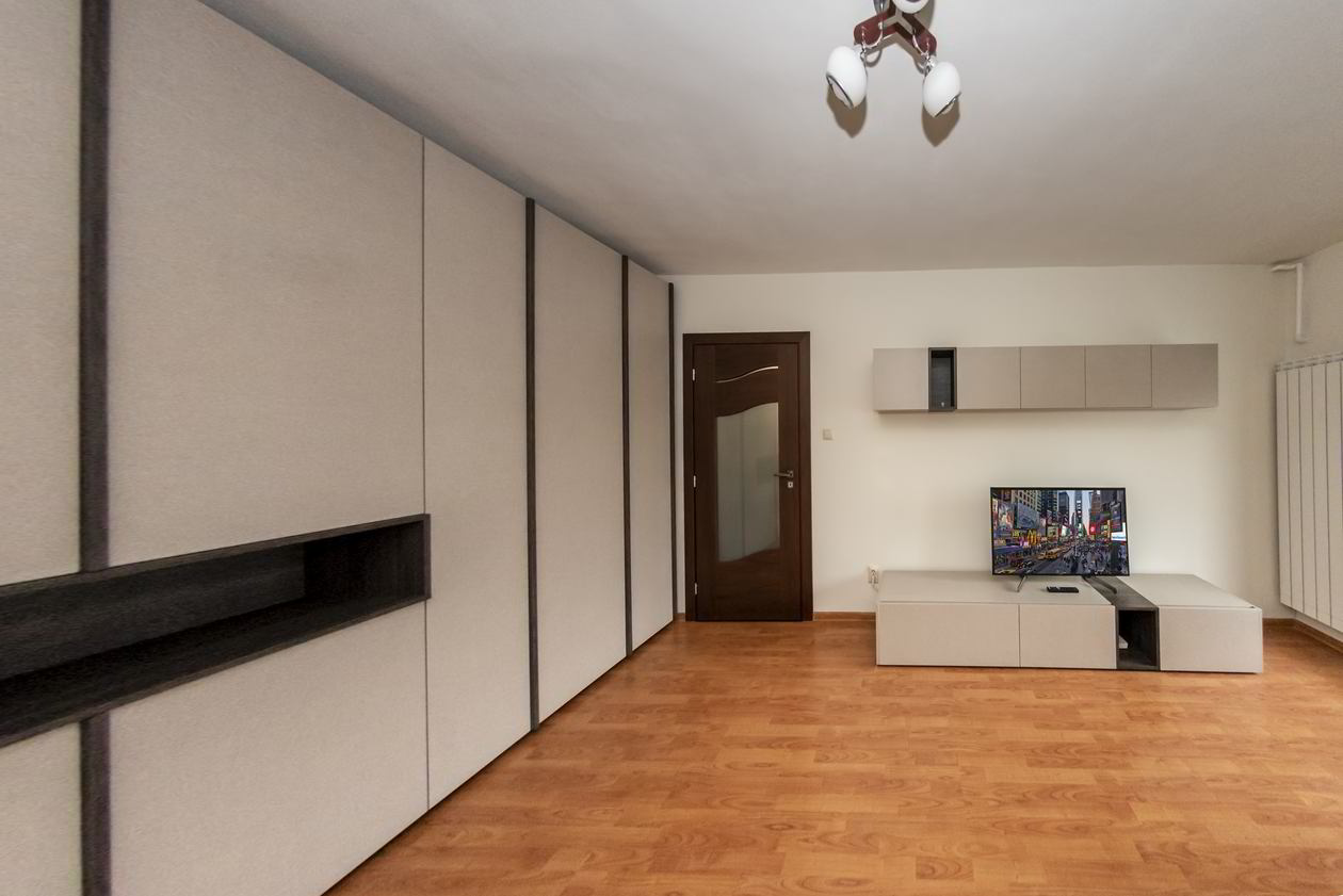 Mobila Living partial in Balcon, 18m², amplasata pe doi pereti, pana in tavan, 29 Iulie 2019 Realizata COD.6053