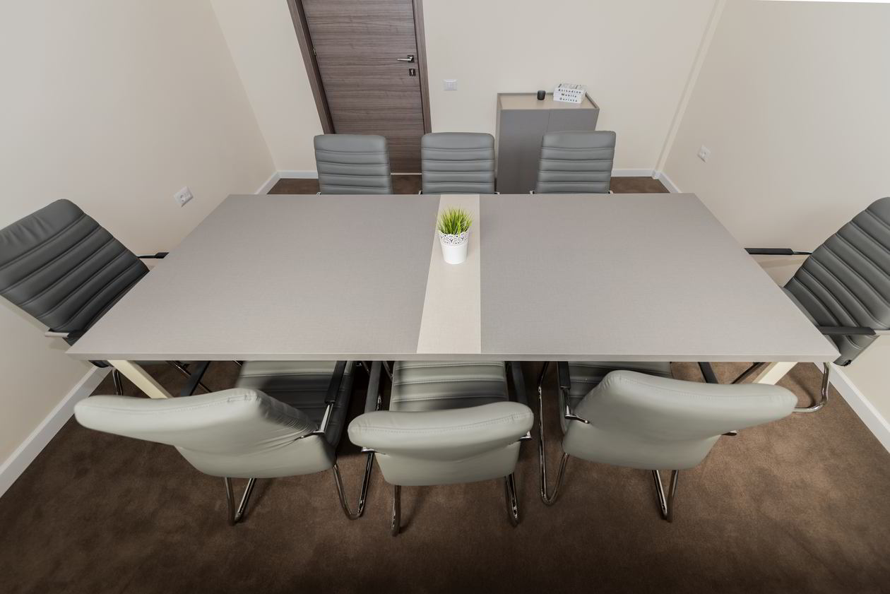 Proiect mobila Sala sedinte, Meeting Parter, 17 m², Realizat, 24 Mai 2019 COD.6095
