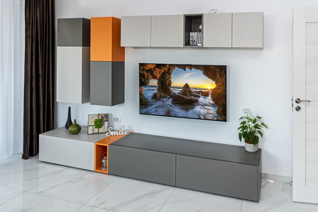 Mobila Living 29m², amplasata pe un perete, 09 Ianuarie 2019 Realizata COD.6392
