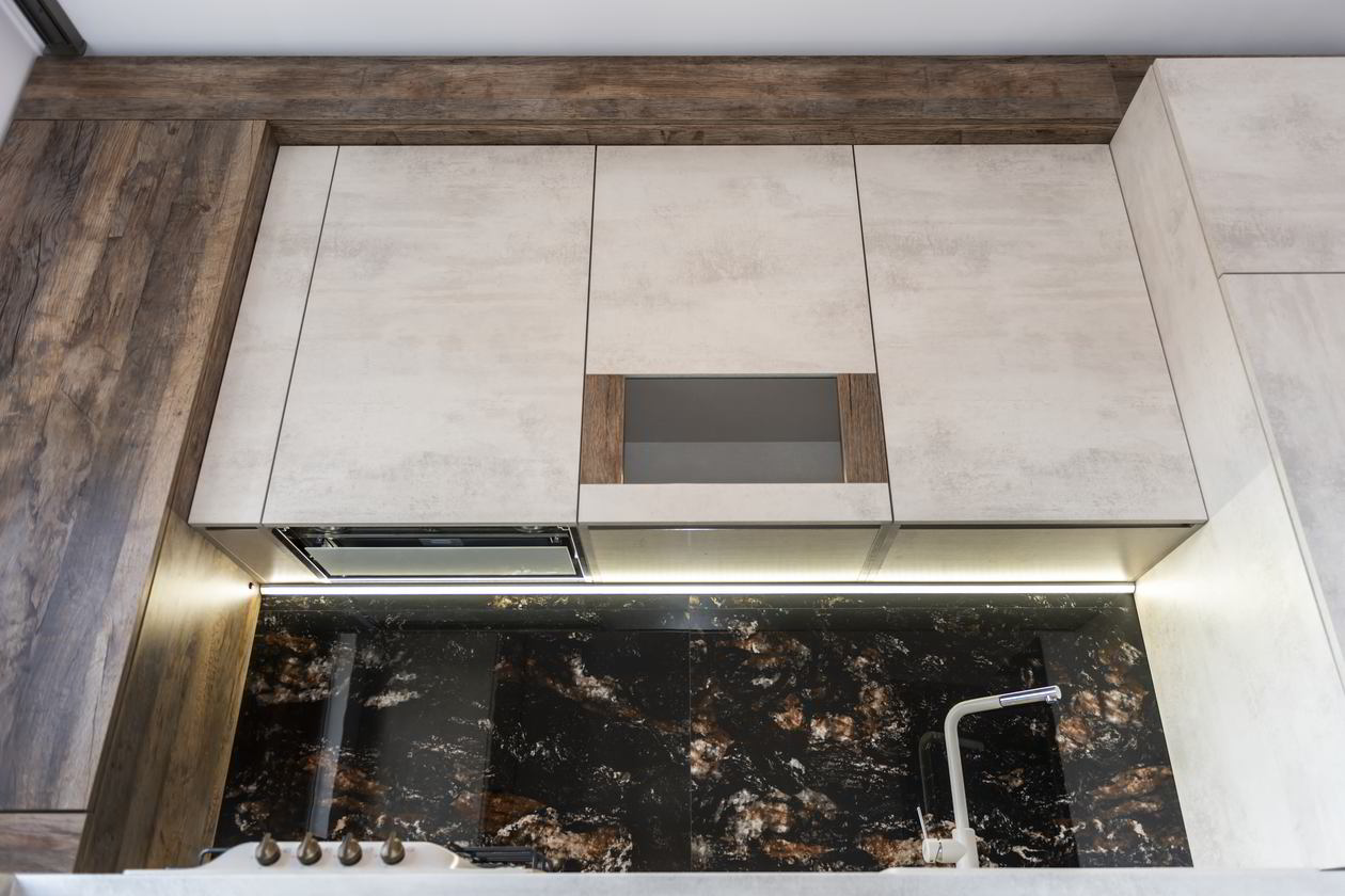 Proiect mobila Bucatarie pe colt, pana in tavan, 10m², L 625 x H 269cm, 09 Septembrie 2021, Realizat COD.13376
