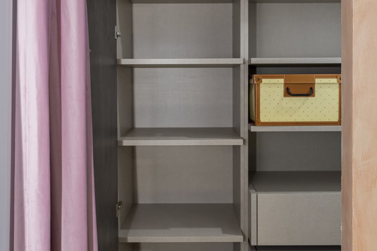 Proiect mobila Dressing unit cu Dormitor, pe colt, A, 6m², L 420 x H 240cm, 15 Decembrie 2021, Realizat COD.13676