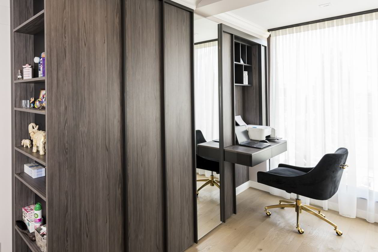 Proiect mobila Dressing-Room, cu birou integrat, 12 Noiembrie 2022, Realizat COD.15831