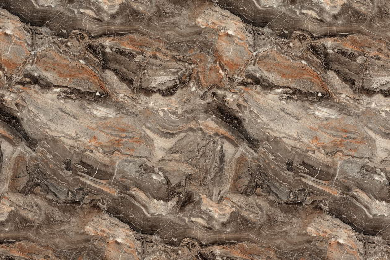 Marmo toscana 2061L, MDF laminat ultra mat cu Sticla Acrilica 4GU, REHAU Rauvisio Crystal UM-Alb COD.16167