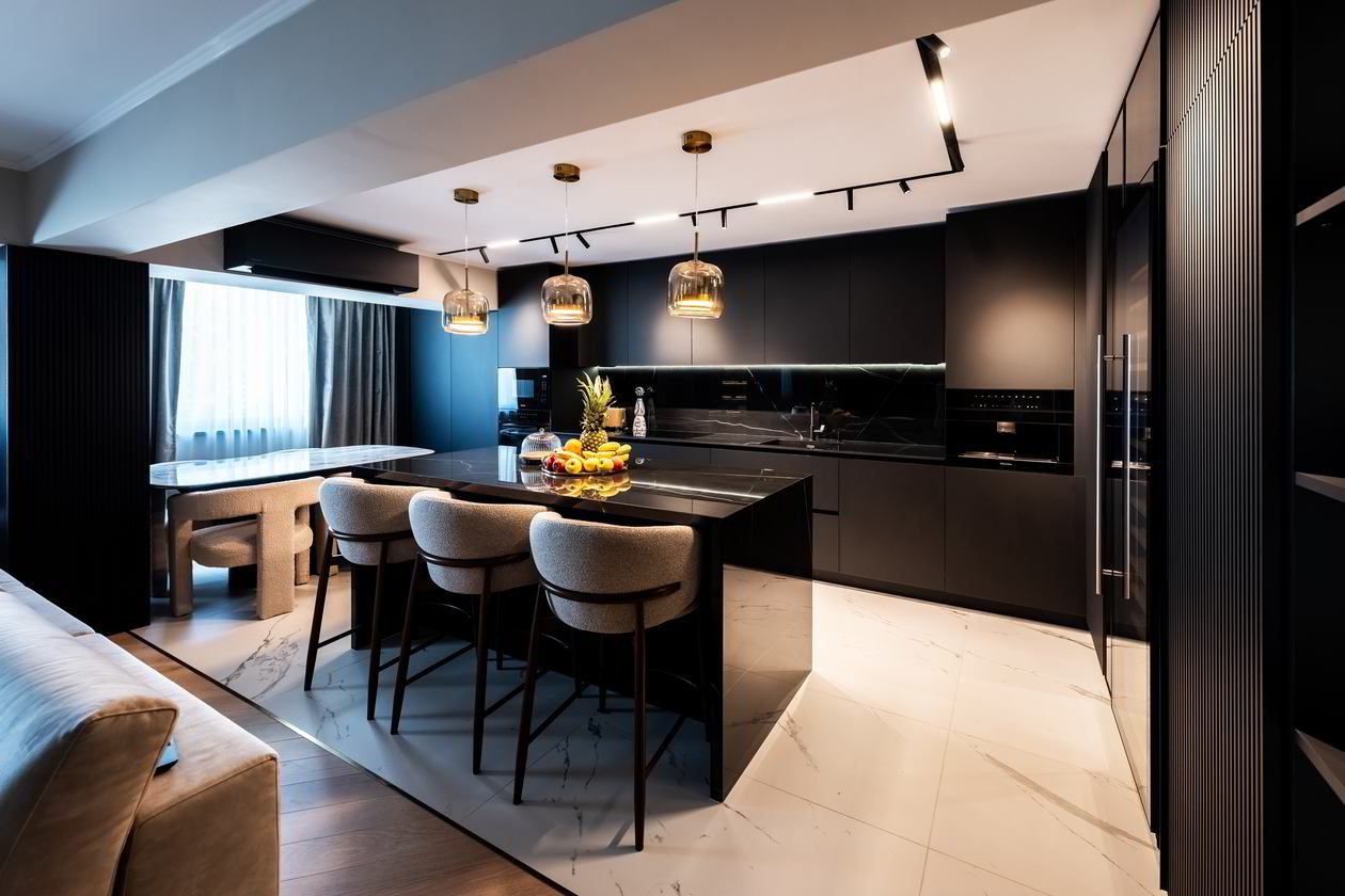 Bucatarie cu Living in Open Spaces,Realizat din 27 Noiembrie 2024 — foto 1 din 7