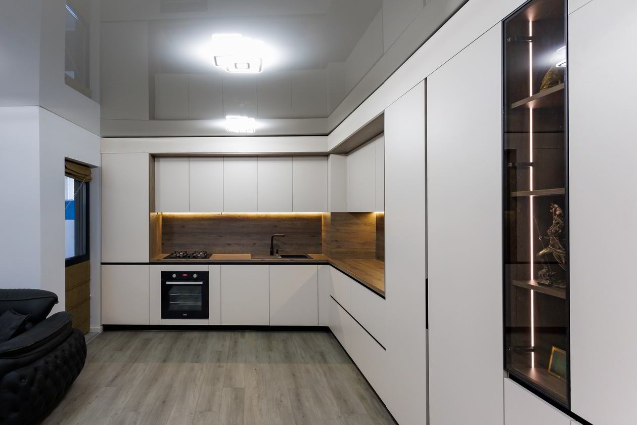 Mobila in Open Spaces compus din Bucatarie cu Living Realizat din 08 Ianuarie 2025 COD.20384