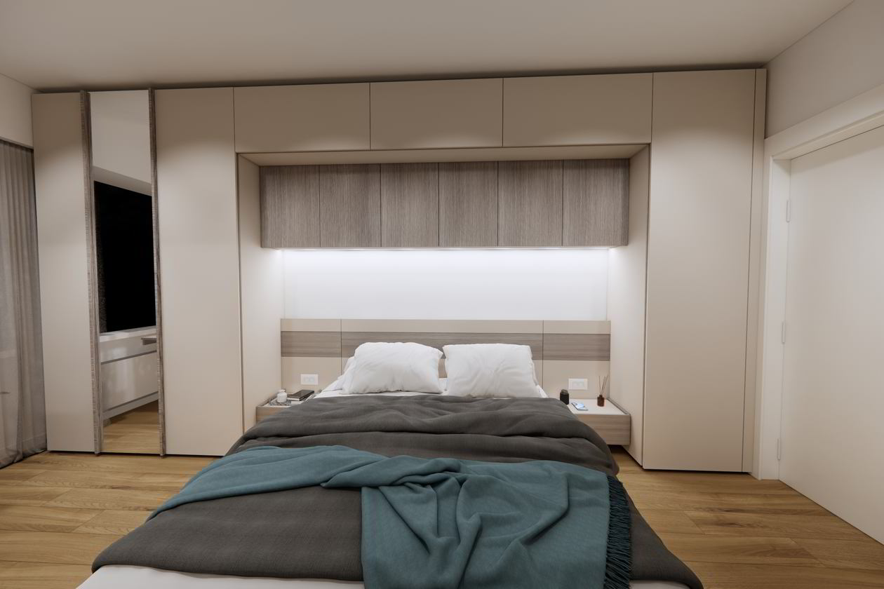 Proiect mobila Dormitor Matrimonial, Realizat 30 Ianuarie 2025 COD.20463