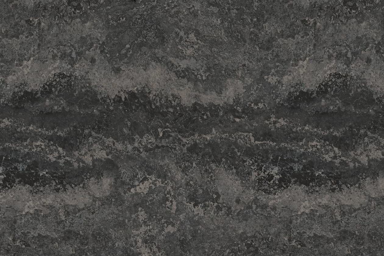 Granit Ambiance negru, F128 - PA, Panou de spate 4100 x 640 x 9mm, lacuit in Contrast mat-lucios PerfectSense EGGER COD.21333