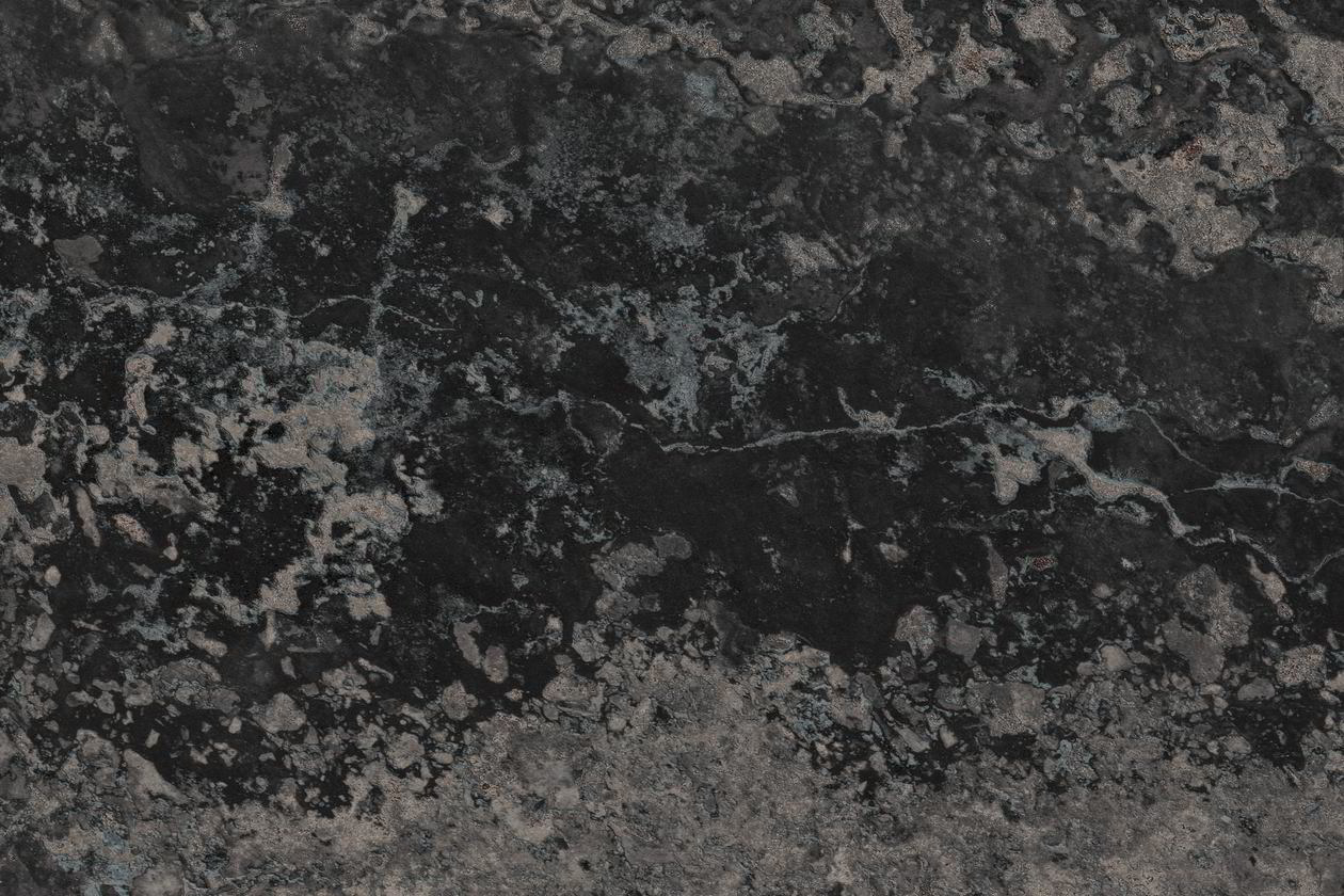 Granit Ambiance negru, F128 - PA, Panou de spate 4100 x 640 x 9mm, lacuit in Contrast mat-lucios PerfectSense EGGER COD.21333