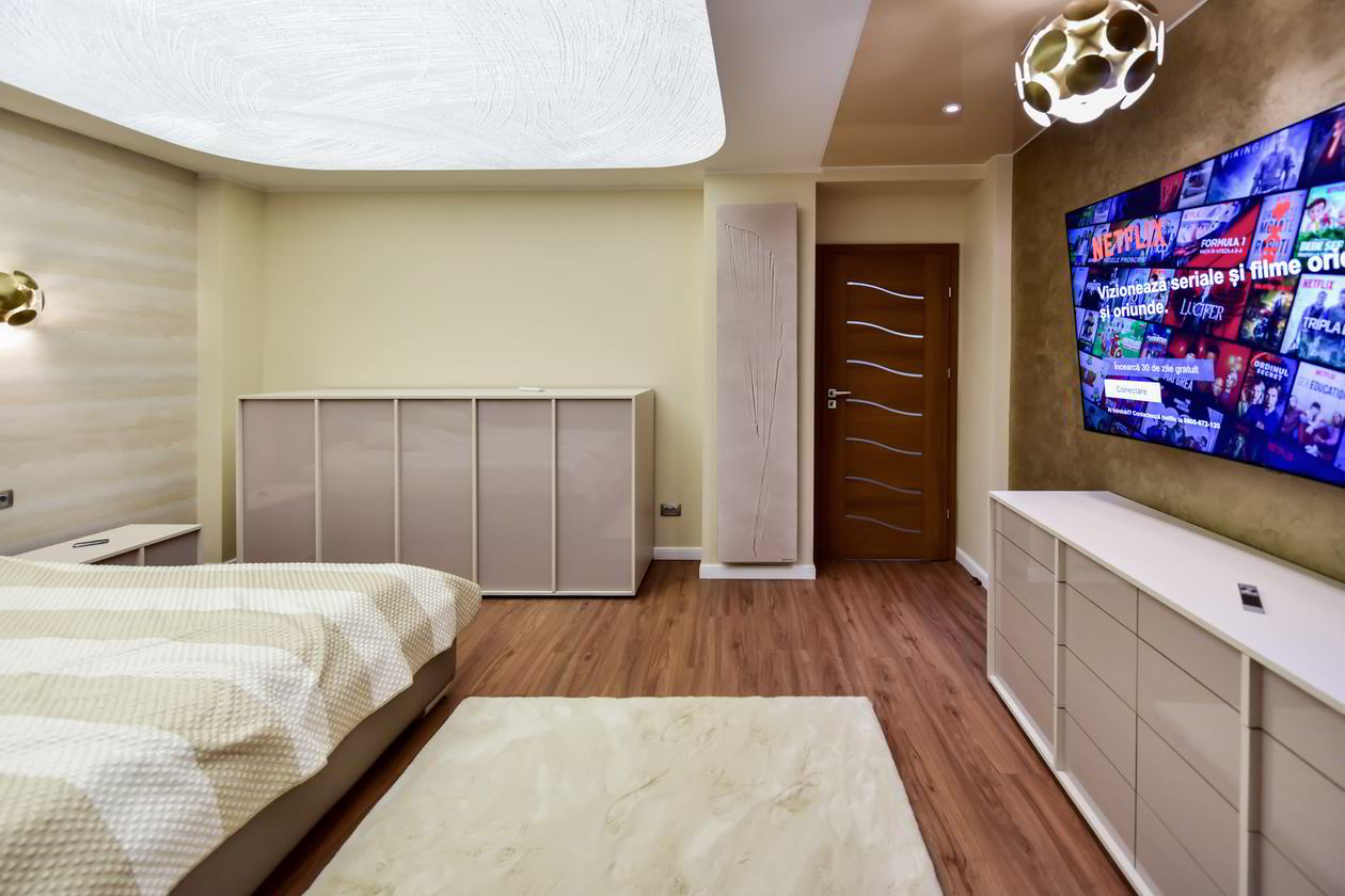 Proiect mobila Dormitor matrimonial, 24m², realizat 12 Octombrie 2018 COD.5019