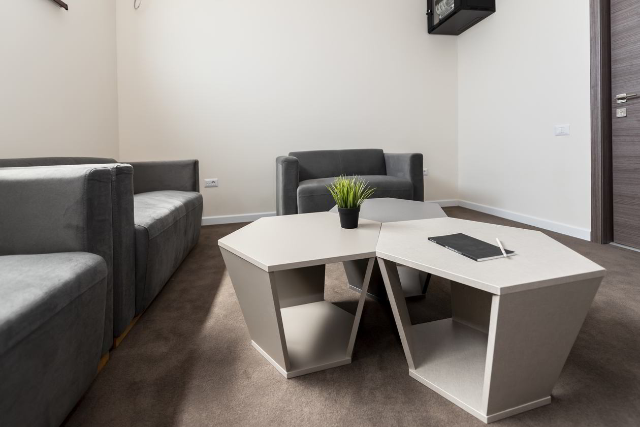 Proiect mobila Sala de asteptare, 17 m², Realizat, 24 Mai 2019 COD.6094