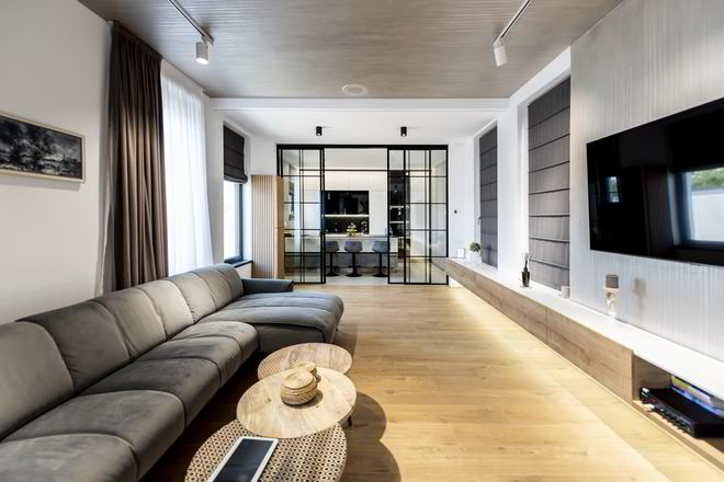 Mobila Living unit cu Hol si Casa scarii, 28m², amplasata pe un perete, suspendata — foto 4 din 5