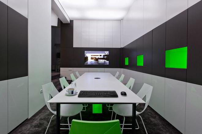 Proiect mobilare Sala sedinte, expus in Showroom, 16 m², Realizat, 12 August 2012 COD.4110
